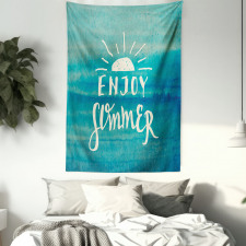 Enjoy Summer on Watercolor Tapestry