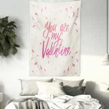 Romance Words Tapestry