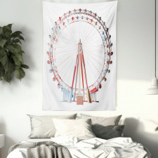 Double Round Ride Fun Tapestry