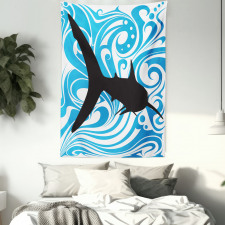 Swirling Waves and a Big Fish Tapestry