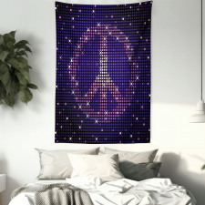 Peace Sign Tapestry