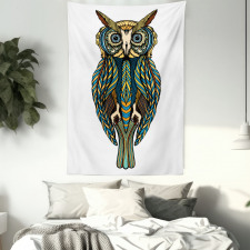 Bohemian Artwork Bird Tapestry