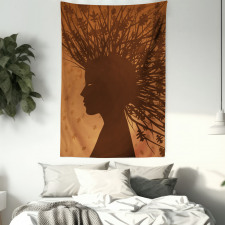 Autumnal Elements Hair Tapestry