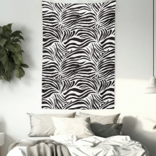 Wild Zebra Lines Tapestry