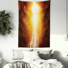 Vivid Apocalyptic Day Tapestry