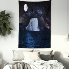 Iceberg Reflection Sky Tapestry