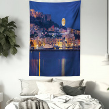 Full Moon Coast Sea Tapestry