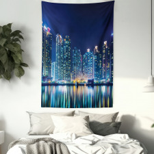 Urban Skyline Photo Tapestry