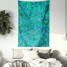 Triangle Mosaic Design Tapestry