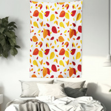 Seasonal Fall Leaves Tapestry