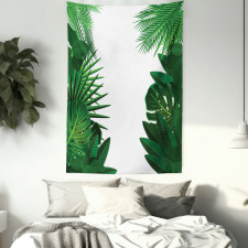 Tropical Exotic Palms Tapestry