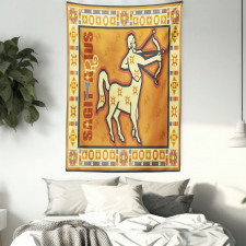 Horoscope Arrow Tapestry
