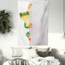 Frog Prince Reptiles Tapestry