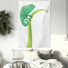 Exotic Grumpy Lizard Tapestry