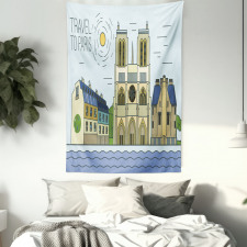 Postcard Image Tapestry