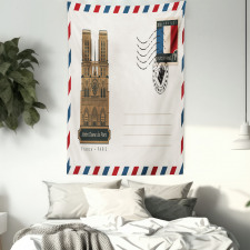 Postcard Stamp Tapestry