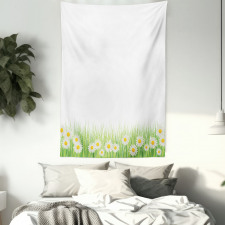 Daisies in the Grass Tapestry