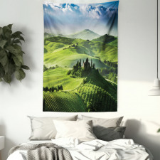 Sunrise in the Valley Tapestry