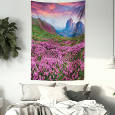 Mountain Village Fall Tapestry