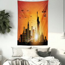 New York with Love Tapestry