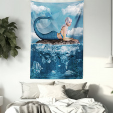 Mythical Sea Graphic Tapestry