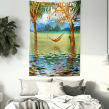 Trees in Tropical Land Tapestry