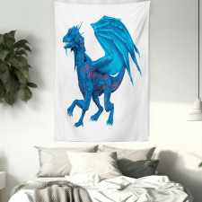 Wild Creature with Wings Tapestry