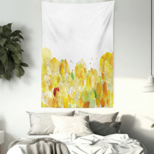 Watercolor Sunflowers Tapestry