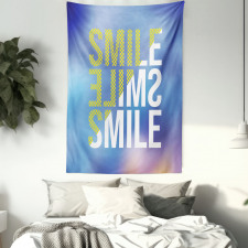 Modern Design Positive Word Tapestry