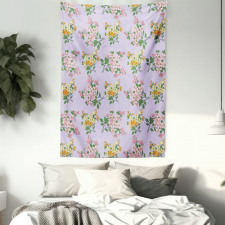Bouquet of Flowers Style Tapestry