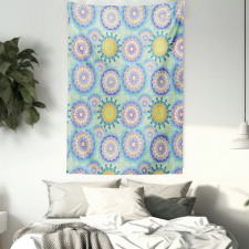 Dreamy Psychedelic Art Tapestry