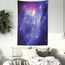 Milky Way Galaxy Stars Tapestry