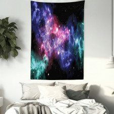 Dusty Gas Cloud Stars Tapestry