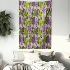 Abstract Leaves Garden Tapestry