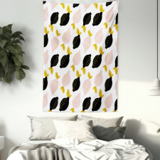 Abstract Colored Citrus Fruit Tapestry