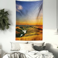 Mediterranean Valley Tapestry