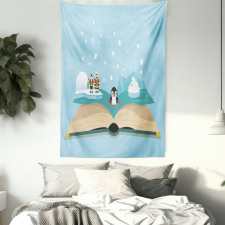 Iglo Eskimo Polar Bear Tapestry