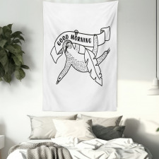 Lazy Animal Tropical Tapestry