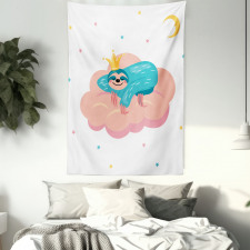 Sleeping Like a King Tapestry