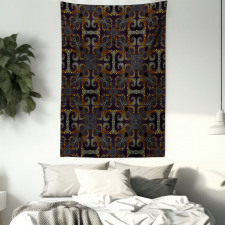 Irregular Mosaic Inspired Tapestry