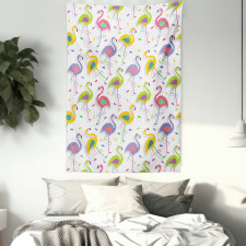 Retro Colorful Pattern Tapestry