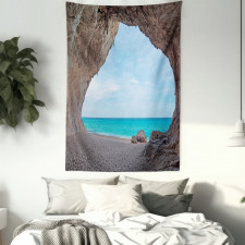 Mediterranean Beach Tapestry