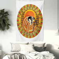 Ancient Sun Figure Tapestry