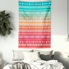 Bohemian Native Arrow Tapestry