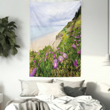 Aegean Sea with Blooming Tapestry