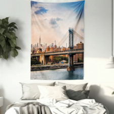 Manhattan Bridge in NYC Tapestry