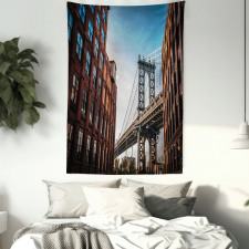 Manhattan Bridge USA Tapestry