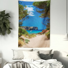 Sand Pathway to Ocean Tapestry