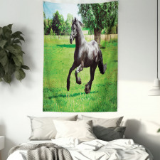 Friesian Horse Tapestry