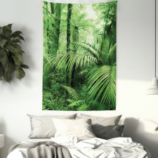 Palm Trees Exotic Plants Tapestry
